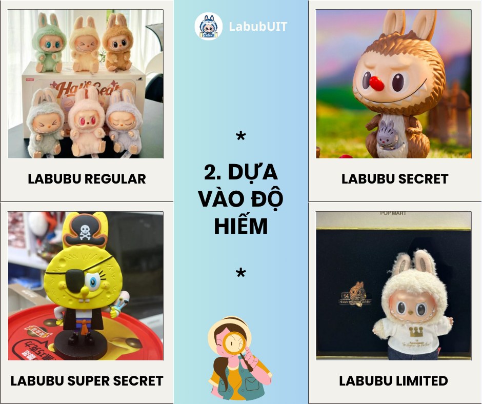 5 Cách để nhận biết Labubu có bao nhiêu phiên bản ? 6 labubu có bao nhiêu phiên bản